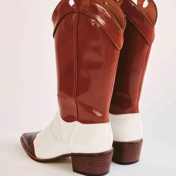 Jaggar the label cowboy boots multicolor new - Picture 3 of 4